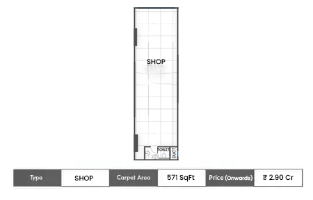 571 SqFt